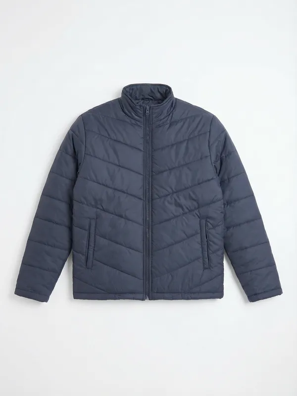 Solid Puffer Jacket