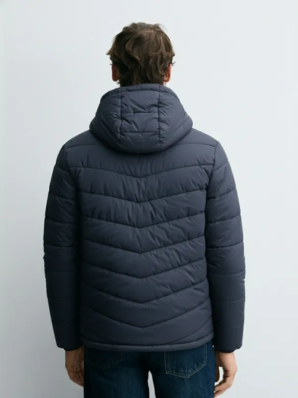 Solid Puffer Jacket