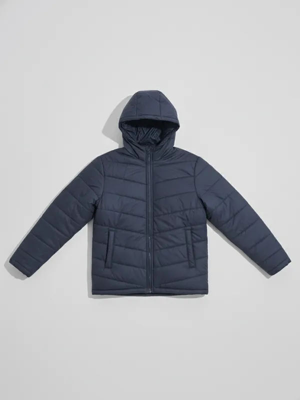 Solid Puffer Jacket
