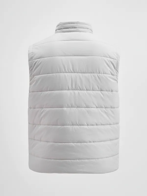 Purple By Highlander Men Grey Solid Puffer Jacket