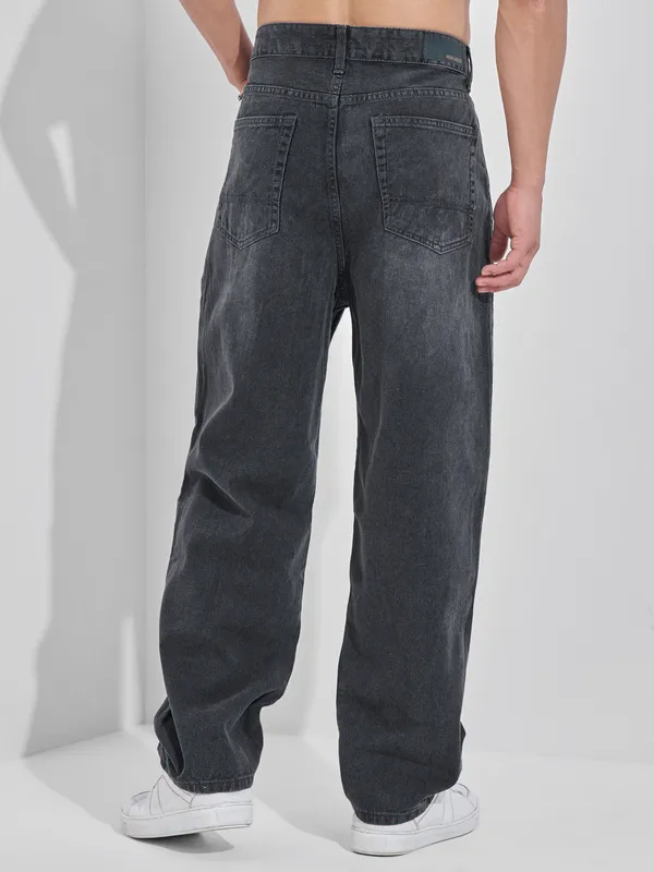 Highlander Men Grey Relaxed Fit Jeans