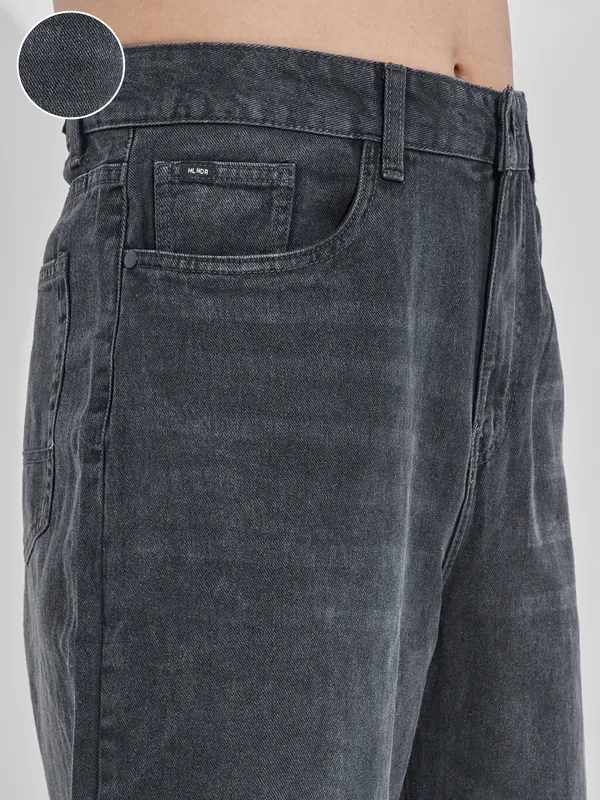 Highlander Men Grey Relaxed Fit Jeans