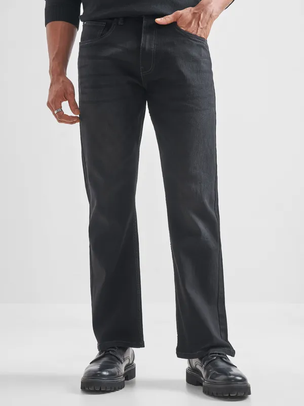 Purple By Highlander Men Grey Straight Fit Jeans
