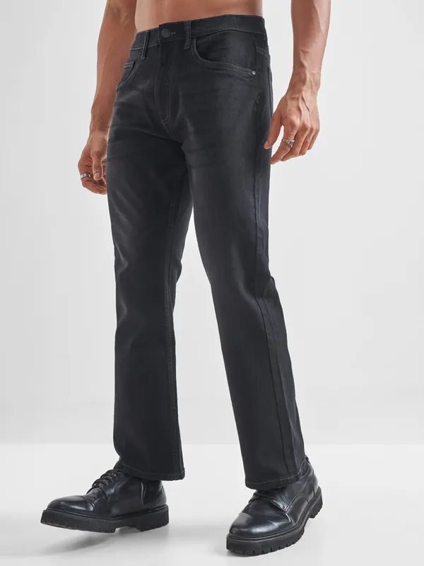 Purple By Highlander Men Grey Straight Fit Jeans