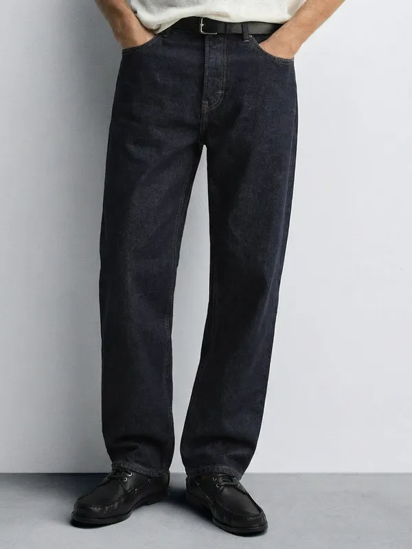 Purple By Highlander Men Blue Relaxed Fit Jeans