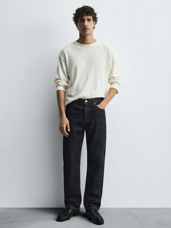 Purple By Highlander Men Blue Relaxed Fit Jeans