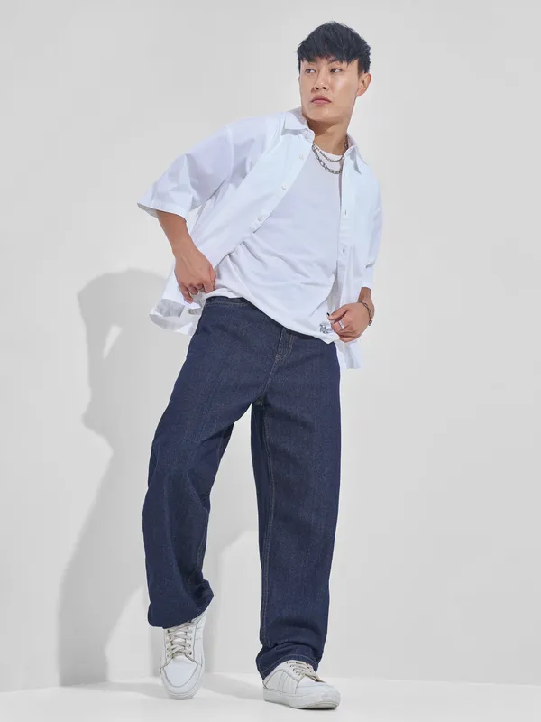 Highlander Men Blue Relaxed Fit Jeans