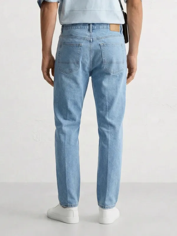 Purple By Highlander Men Blue Relaxed Fit Jeans