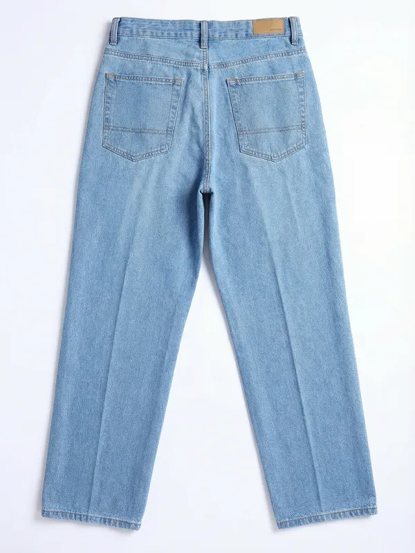 Purple By Highlander Men Blue Relaxed Fit Jeans