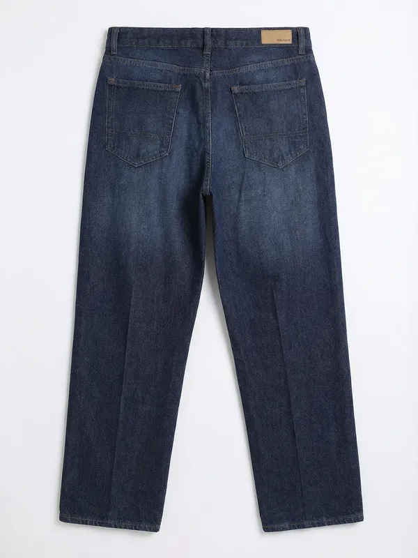 Purple By Highlander Men Blue Relaxed Fit Jeans