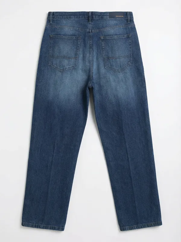 Purple By Highlander Men Blue Relaxed Fit Jeans