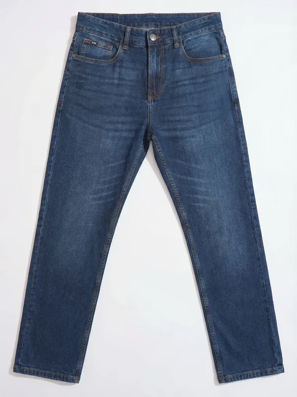 Purple By Highlander Men Blue Relaxed Fit Jeans