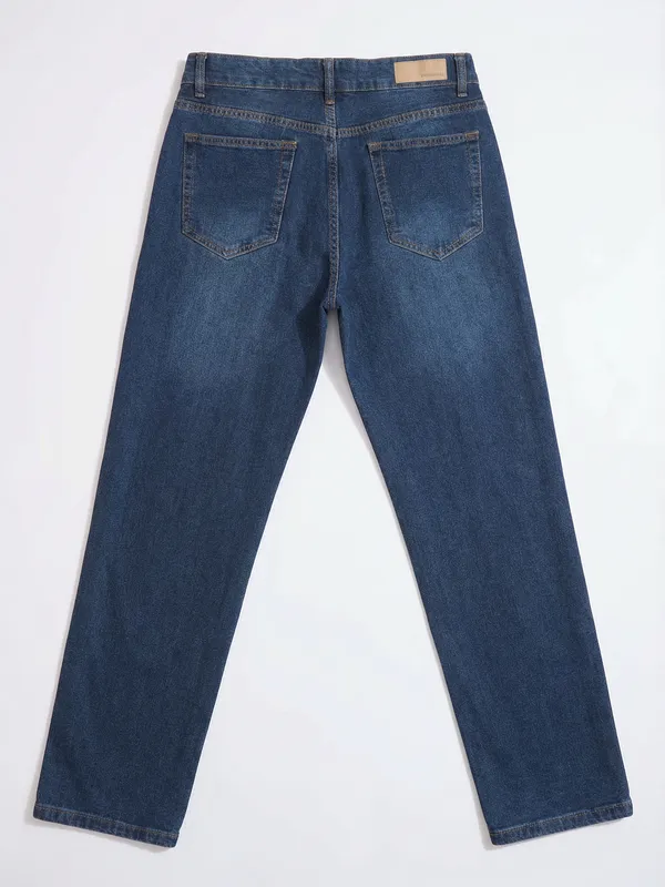 Purple By Highlander Men Blue Relaxed Fit Jeans