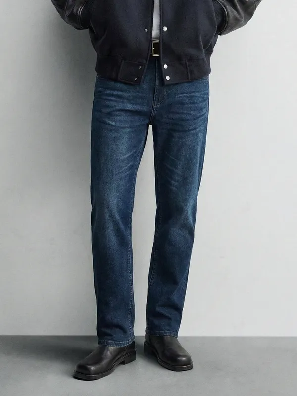 Purple By Highlander Men Blue Straight Fit Jeans