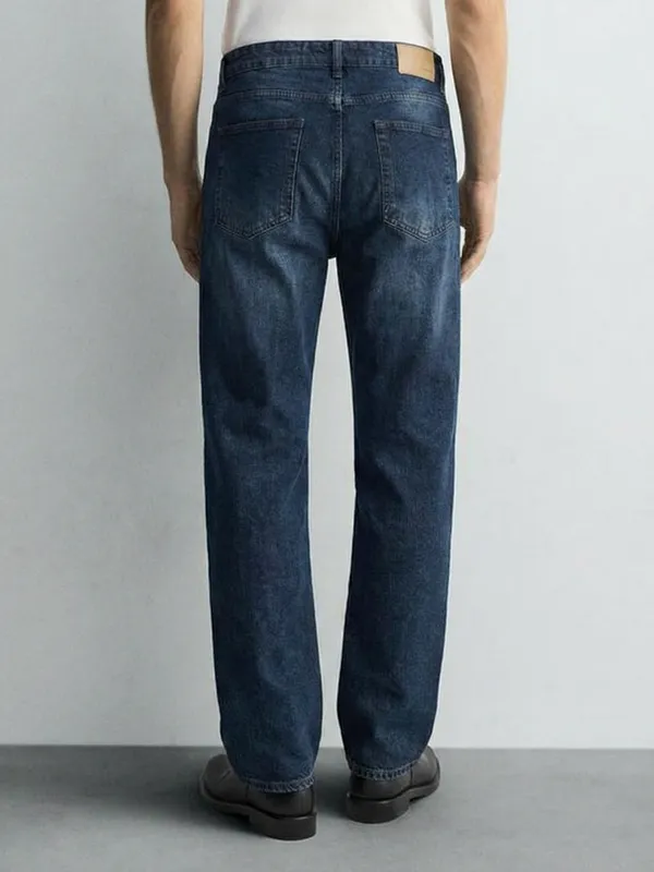 Purple By Highlander Men Blue Straight Fit Jeans