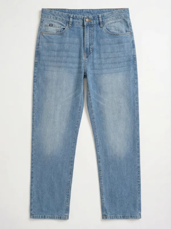 Purple By Highlander Men Blue Straight Fit Jeans