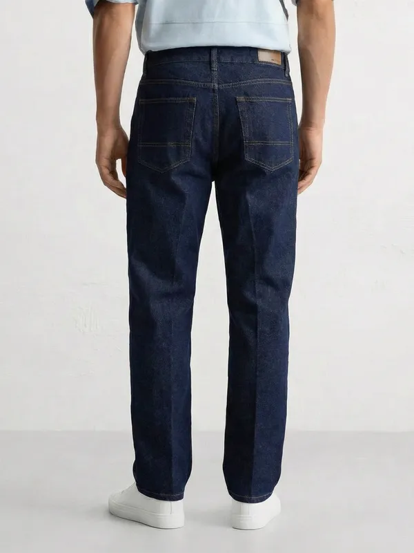 Purple By Highlander Men Blue Straight Fit Jeans