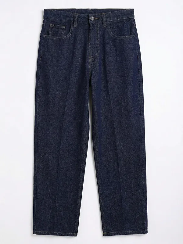 Purple By Highlander Men Blue Straight Fit Jeans