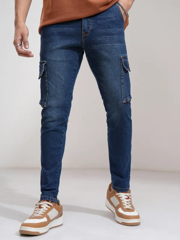 Highlander Men Blue Slim Fit Stretchable Jeans