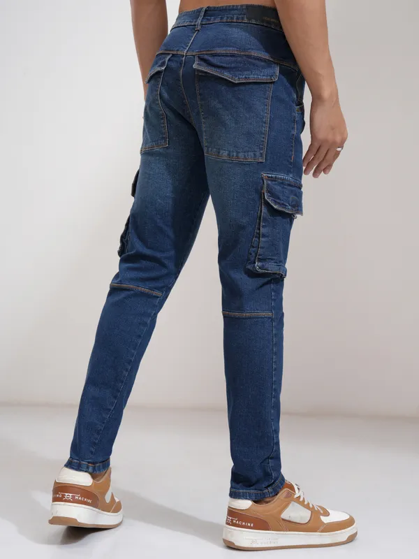 Highlander Men Blue Slim Fit Stretchable Jeans