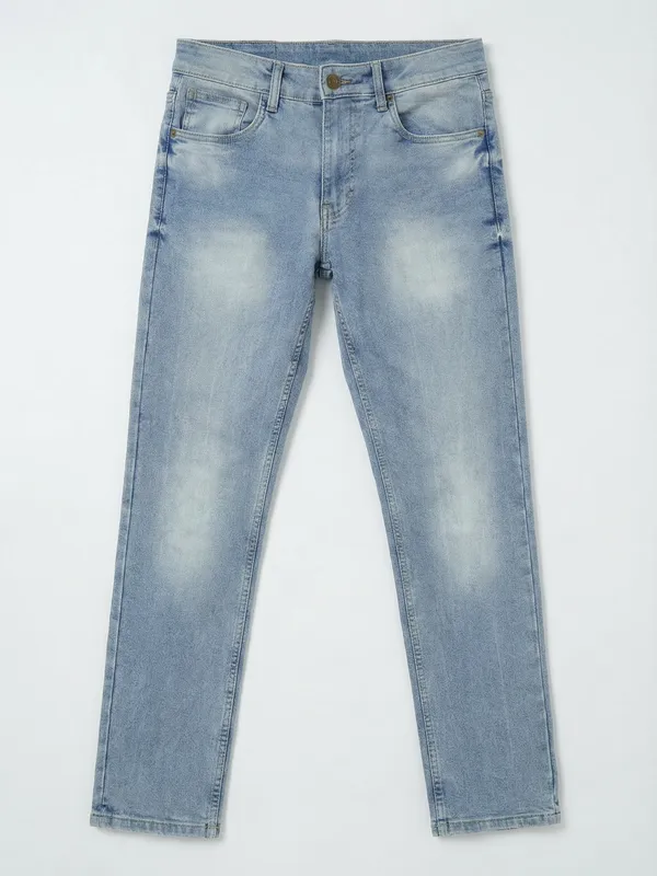 Purple By Highlander Men Blue Slim Fit Stretchable Jeans