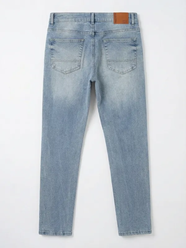 Purple By Highlander Men Blue Slim Fit Stretchable Jeans