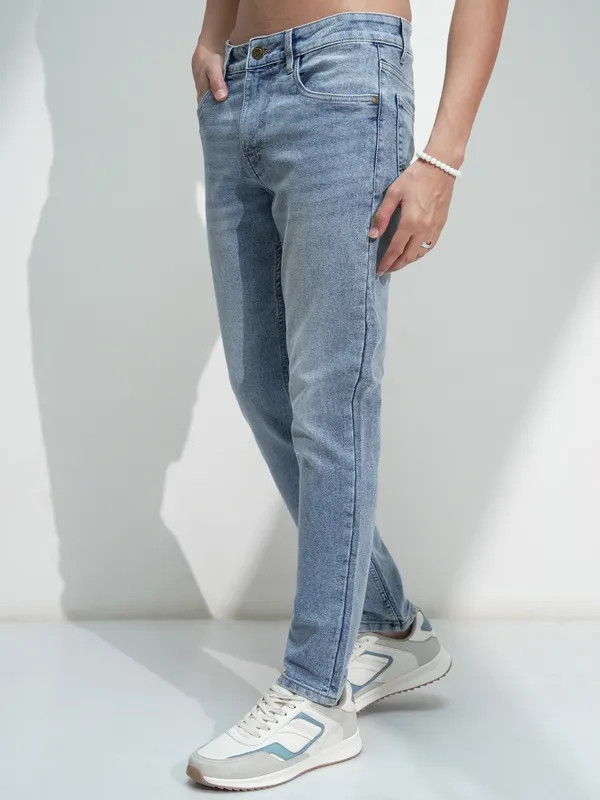 Highlander Men Blue Slim Fit Stretchable Jeans