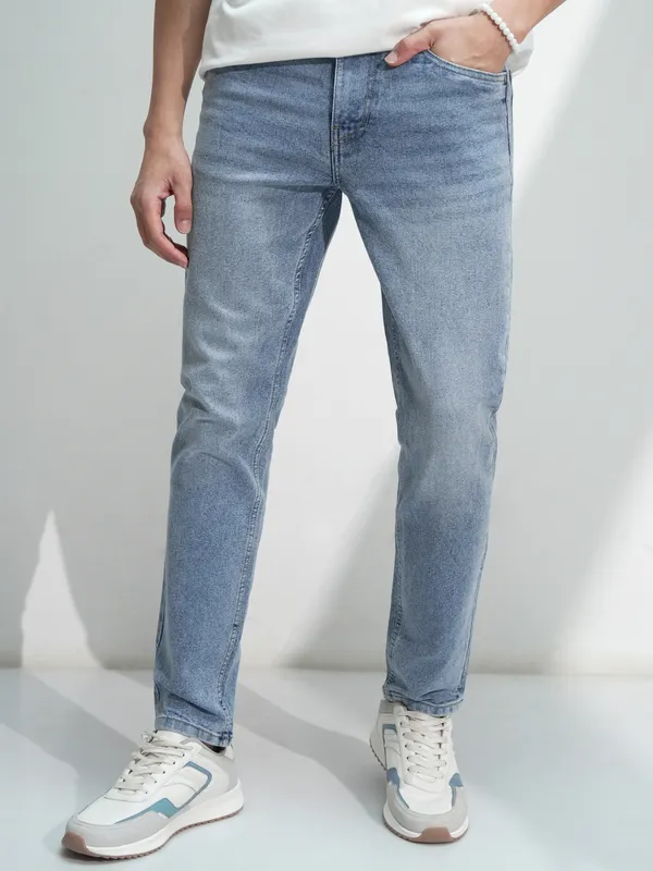 Highlander Men Blue Slim Fit Stretchable Jeans