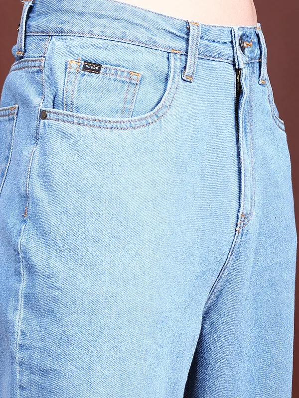 Purple By Highlander Men Blue Loose Fit   Jeans