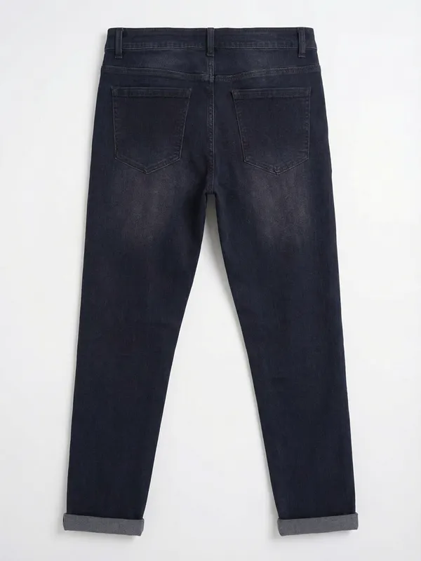 Purple By Highlander Men Blue Slim Fit Stretchable Jeans