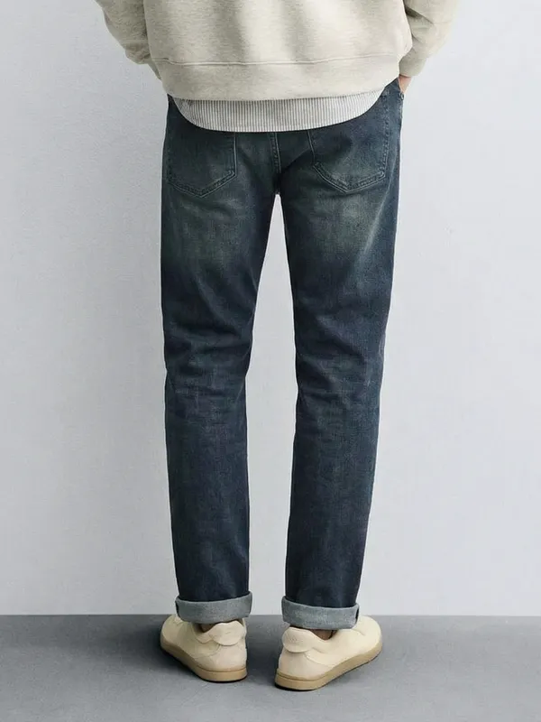 Purple By Highlander Men Blue Slim Fit Stretchable Jeans