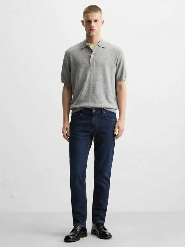 Purple By Highlander Men Blue Slim Fit Stretchable Jeans