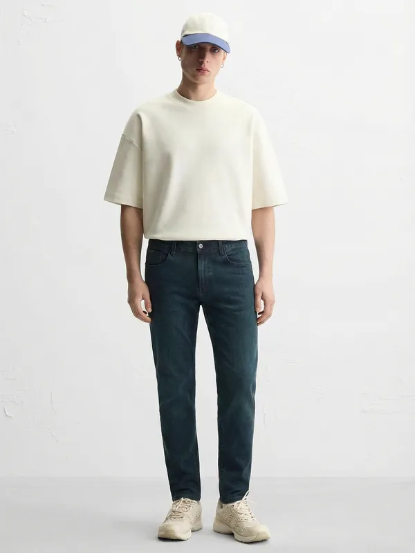 Purple By Highlander Men Blue Slim Fit Stretchable Jeans