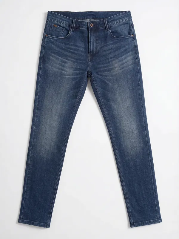 Purple By Highlander Men Blue Slim Fit Stretchable Jeans