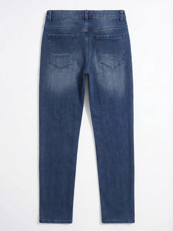 Purple By Highlander Men Blue Slim Fit Stretchable Jeans