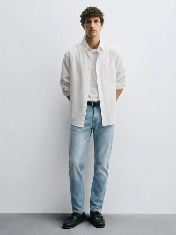 Purple By Highlander Men Blue Slim Fit Jeans