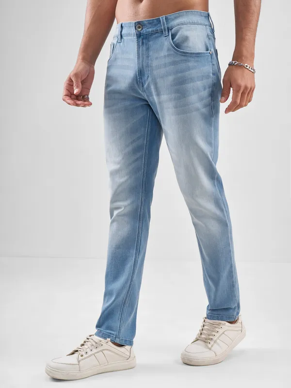 Purple By Highlander Men Blue Slim Fit Jeans