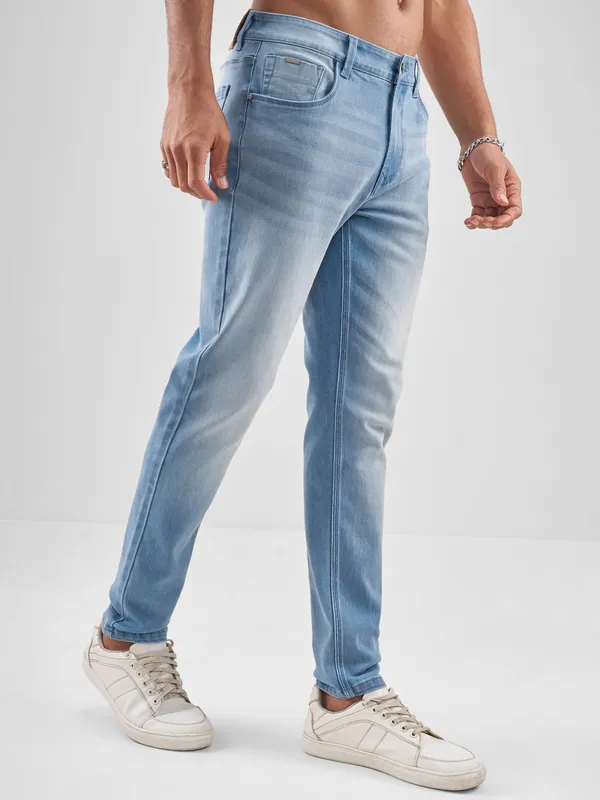 Purple By Highlander Men Blue Slim Fit Jeans