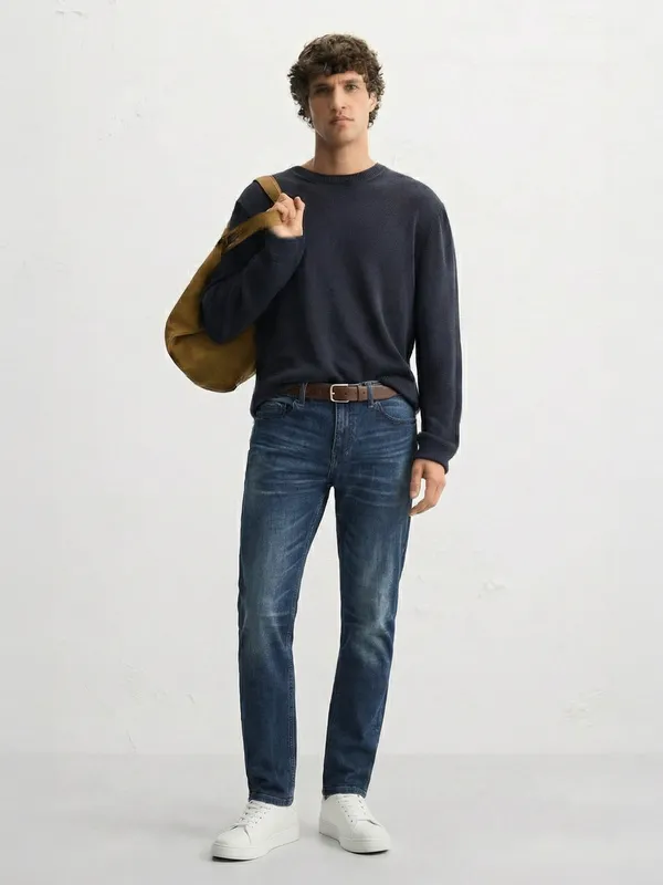 Purple By Highlander Men Blue Slim Fit Jeans