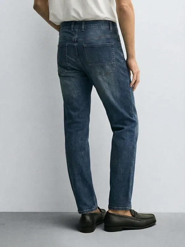 Purple By Highlander Men Blue Slim Fit Jeans