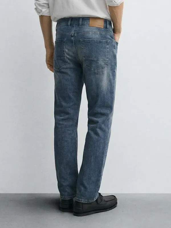 Purple By Highlander Men Blue Slim Fit Jeans