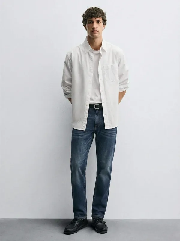 Purple By Highlander Men Blue Slim Fit Jeans