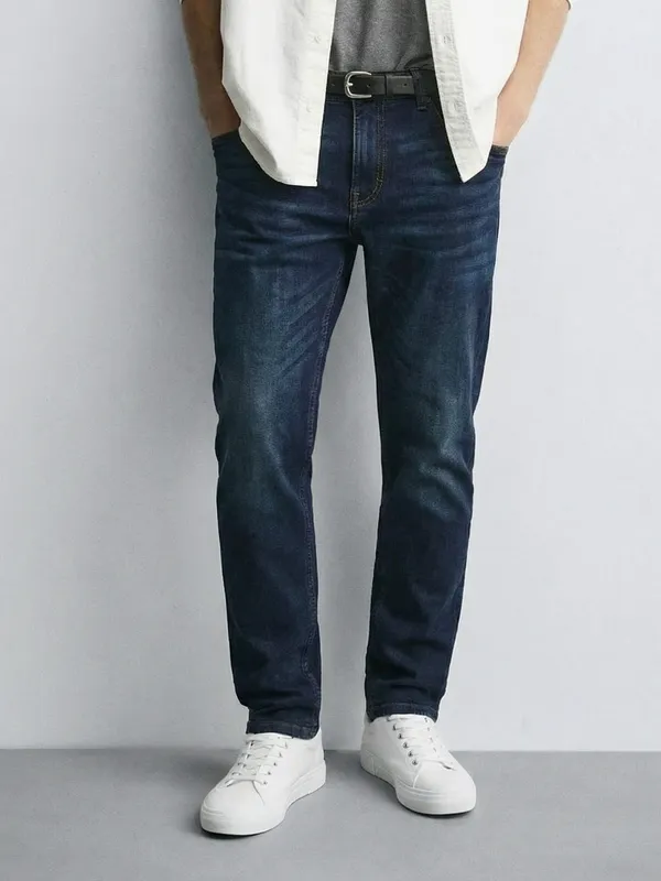 Purple By Highlander Men Blue Slim Fit Stretchable Jeans