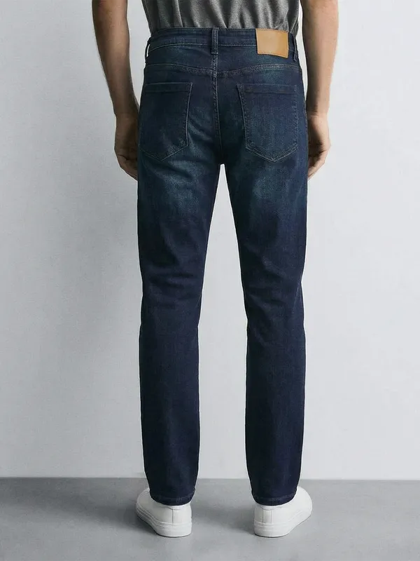 Purple By Highlander Men Blue Slim Fit Stretchable Jeans