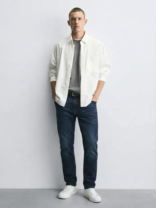 Purple By Highlander Men Blue Slim Fit Stretchable Jeans