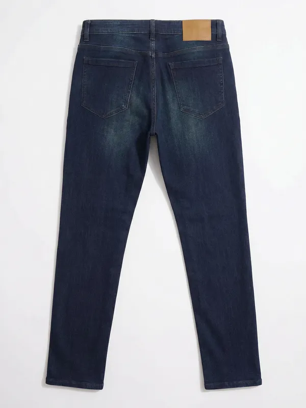 Purple By Highlander Men Blue Slim Fit Stretchable Jeans