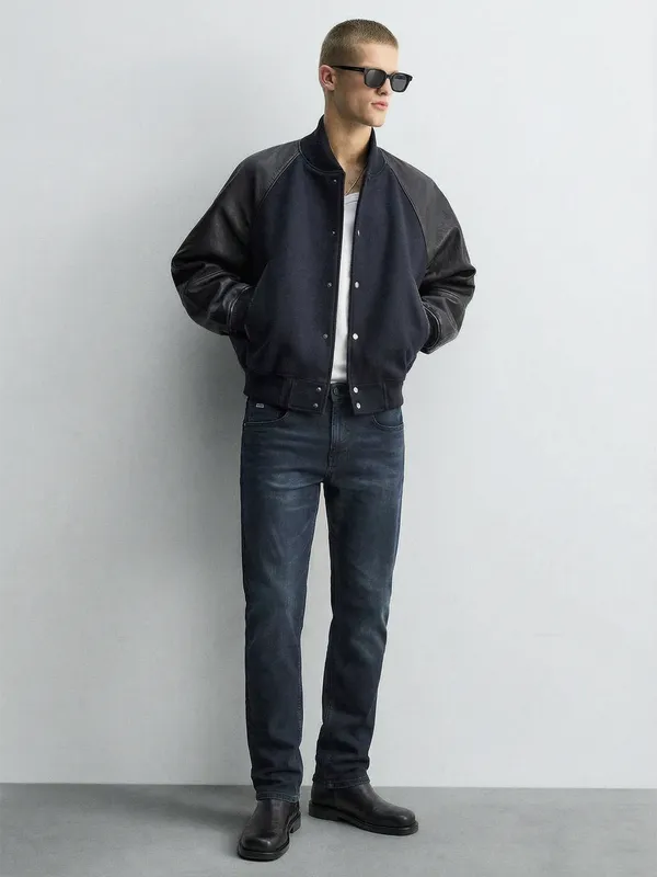 Purple By Highlander Men Blue Slim Fit Jeans