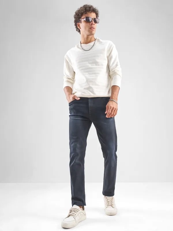 Purple By Highlander Men Blue Slim Fit Jeans