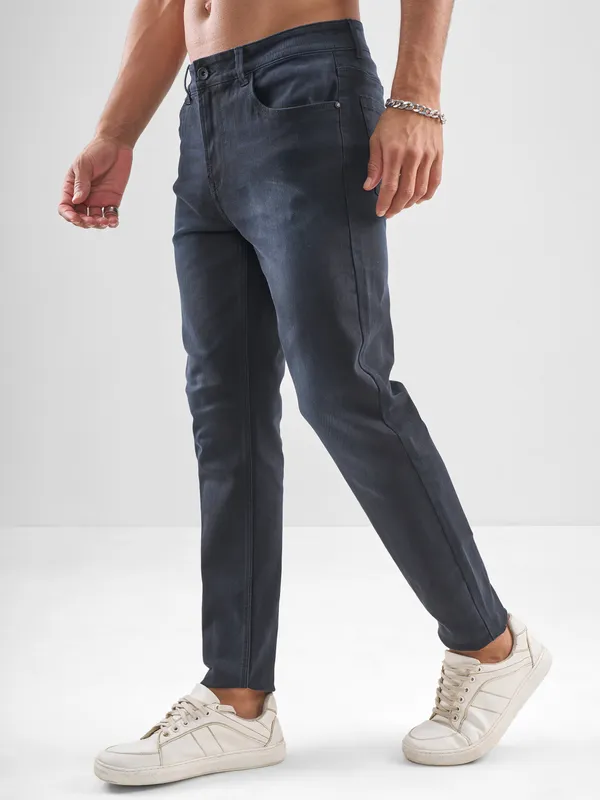 Purple By Highlander Men Blue Slim Fit Jeans