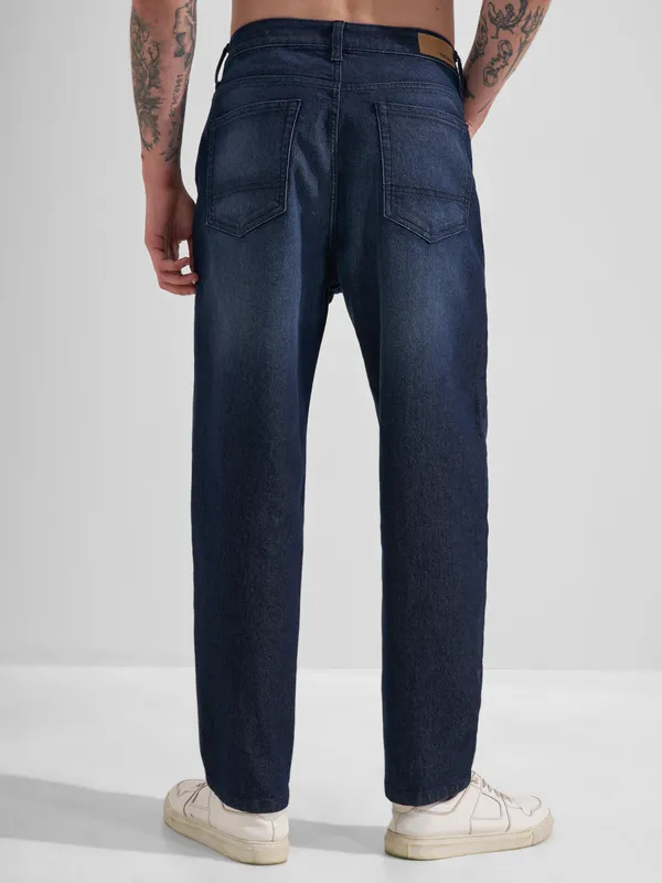 Highlander Men Blue Relaxed Fit Stretchable Jeans